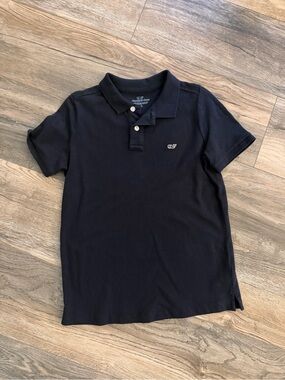 Boys Vineyard Vines Kid’s Pique Short Sleeve Polo Size Small 8-10 Cotton